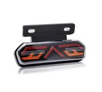 NWpangu Luz Trasera de Motocicleta 12V Multifuncional Impermeable LED Fuego Stop Luces de Conducción Intermitentes para Motocicleta.