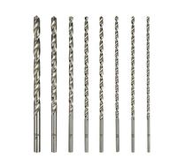 NWPNLXEA 0.5mm-3.2mm Long Drill Bits Metal Woodworking HSS 60/80/100/120mm Length Twist Bit(1x60mm 20pc) NWPNLXEA