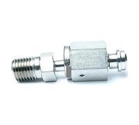 NWPNLXEA 1/4" VCR Female To 1/8" NPT Male SUS316L Stainless Steel Pipe Fitting Connector Adapter