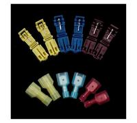 NWPNLXEA 120 Conectores eléctricos en T, empalmes rápidos de Cables, terminales Macho aislados de desconexión rápida