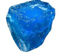NWPNLXEA 1pc 100-110g Sea Sapphire Raw Stone Crystal Aquamarine