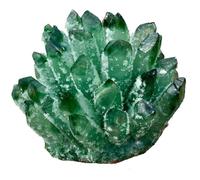 NWPNLXEA 1pc 400-450g green Phantom Quartz Crystal Cluster