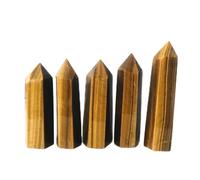 NWPNLXEA 1pc 6-7cm Crystal Tiger Eye Gemstone
