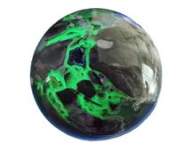 NWPNLXEA 1pc 7-9kg Large Fluorescent Agate Sphere Crystal Quartz
