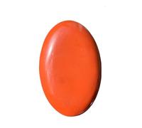 NWPNLXEA 1pc 90-100g Red Jasper Palm Stone Polished Crystal Oval
