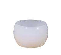 NWPNLXEA 1PC Quartz Bowl white jade bowl Crystal Cup Home Decoration