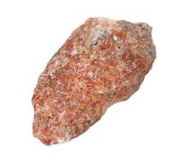 NWPNLXEA 1pcs 100-200g Orange Sun Stone Rough Ore Quartz Crystal Healer