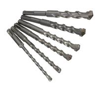 NWPNLXEA 1Pcs 210mm SDS Plus Twist Hammer Spiral Rotary Carbide Tip Masonry Concrete Wall Power Tool Impact Drill Bits 6/8/10/14/16mm(8x210hammer Drill) NWPNLXEA