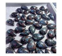NWPNLXEA 1pcs 40mm Rock Black Blue Drop-Shaped Quartz Crystal Water Drop Gem Home Decor DIY Gift