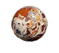 NWPNLXEA 1pcs 8-10kg Gold Money Agate Balls, Quartz Crystal Rough Ore Polishing