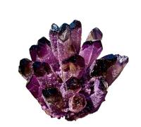 NWPNLXEA 1pcs 800-900g Purple Ghost Quartz Crystal Clusters