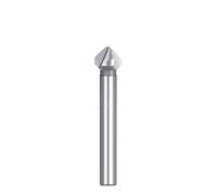 NWPNLXEA 1pcs Countersink Drill Bit 4.5-50mm High Speed Steel 3 Flute 90 Degrees Chamfering Cutter Wood Metal Hole Drilling Tool(10.4mm) NWPNLXEA