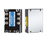 NWPNLXEA 1Pcs DC-AC 3-32V AC-AC 70-280V Three Phase SSR Solid State Relay 3P SSR Module 10A 25A 40A 60A 80A 100A 120A(AC contrtol AC 80A)
