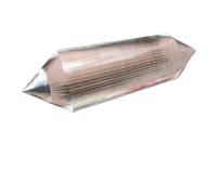 NWPNLXEA 1pcs K9 Clear Quartz Crystal Vogue Inspired Obelisk Tower Spiritual 64-sided 160mm