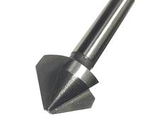 NWPNLXEA 1pcs Tools 4.5-40mm HSSCO Cobalt 3 Flute 90 Degree Chamfer Countersink Drill Bits(10/14.4/16.5/20.5/25/31mm)(6.3mm) NWPNLXEA