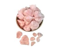NWPNLXEA 300g 1bag Raw Crystals Stones Rock Rough Quartz Rose Stone Crystal Gemstones