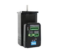 NWPNLXEA 36V 4A Stepper Electronic Starter Integrated 2 Phase Nema24 3/3.5/4N.m Open Loop Integrated Stepper Motors Driver for 3D Machine(Nema24 4Nm 8mm,EtherCAT Model)