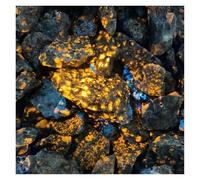 NWPNLXEA 4-5cm 1pc Flame Stones Fluorescent Stone Specimens Aquarium Home Room Decor Gems Crystal