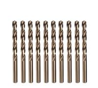 NWPNLXEA 5/10Pcs Cobalt Drill Bits Set 1-13mm M35 for Stainless Steel Copper, Aluminum, Zinc Alloy HSSCo Twist Drill Bit Power Tools(2.5mm(10pcs)) NWPNLXEA