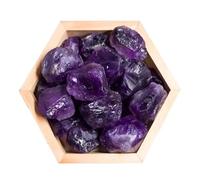 NWPNLXEA 50-55g (1-3pcs) 3-4cm Amethyst Gemstone Raw Stones Purple Rough Quartz Crystals Room Decor