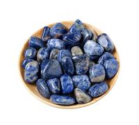 NWPNLXEA 50g Blue Sodalite Bulk Tumbled Stones Quartz Ore Gravel Crystals 1.5-3cm