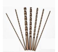 NWPNLXEA 5Pcs 2mm-13mm Cobalt Long Drill Bits HSSCO M35 Parobolic Deep Hole Drilling for Stainless Steel Alloy Steel Cast Iron(3.8x119mm 5pc) NWPNLXEA