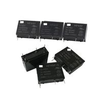NWPNLXEA 5Pcs Power Relays HF46F-005-HS1 HF46F-012 024-HS1 HF46F-G/12-HS1 HF46F-G/5-HS1 HF46F-G/24-HS15V 12V 24V 5A 4Pin Small Relay(HF46F-G-5-HS1)
