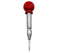 NWPNLXEA Automatic Center Punch Automatic Metal Punch Tool Wood Chisel Joinery Carpenter Tool 1Pcs(SilverRed) NWPNLXEA