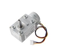 NWPNLXEA CHS-GW4632-25BY ratio32/65/158/200/337 DC12V High Tq Silence Worm Gear Brushless Electronic Starter with Self-Locking 25BY Stepper Electronic Starter(Ratio 158_Package D)