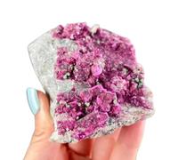 NWPNLXEA Cobaltian Calcite Crystal and Stones Rough Fountain Home Garden Decor Yoga DIY Stone,150~200g