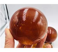 NWPNLXEA Crystal Glass Ball Lucky Transit CitrineBall, Home Decoration for Divination and Rehabilitation, Happy Fengshui Witch Fortune Teller,citrine-3cm