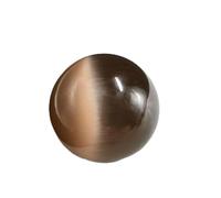 NWPNLXEA Decorative Ornaments Quartz Purple Cat's Eye Crystal Ball Office Home Decor