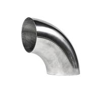 NWPNLXEA Elbow 304 Stainless Steel 90 Degree Mirror Polishing Stamping Bright Welded Pipe Fittings Elbow 1.5mm/2mm(45x1.5mm)