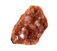 NWPNLXEA Hair Crystal Cluster Block Titanium Hole Piece Ornaments Golden Tooth Raw Stone Ore,200~300g