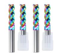 NWPNLXEA HRC65 End Mill for Aluminum U-Slot 3 Flutes Alloy Coating Tungsten Steel Cutting Engraving Tool Maching Milling Cutter(3.5x11x4Dx50L) NWPNLXEA