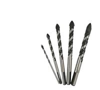 NWPNLXEA Multifunctional Glass Bit Twist Spade Drill Triangle Bits for Ceramic Tile Concrete Glass Marble 3mm to 12mm(3mm 4pcs) NWPNLXEA