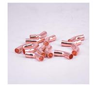 NWPNLXEA Pipe Fittings 28.6 32 35 38 42 45 50 54mm Inner Diameter Copper End Soldered 45 Degree Elbow Joint for Air Conditioning (Color : ID 38mm Wall 1.5mm)