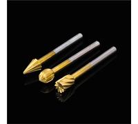 NWPNLXEA Routing Wood Rotary Milling Rotary File Cutter Tools Wood Drill 6/10Pcs(6Pcs Silver) NWPNLXEA