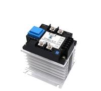 NWPNLXEA Single Phase AC Voltage Regulator Relay Module with Heat Sink 220V 380V 60A 80A Enhanced Isolation Power Stabilizer DTY(60A,380V)