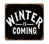 NWPNLXEA Snowy Season Retro Metal Tin Sign Vintage Decor for Man Cave Home Bar Tavern or Restaurant 8 X 12 in
