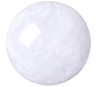 NWPNLXEA White Calcite Crystal Ball Sphere Clear Quartz Gemstone Ornament Teller Mystical, Home Decoration Fengshui Balls Photography Props30-120mm,40mm