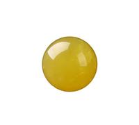 NWPNLXEA Yellow Crystal Ball Ornaments Home Living Room Porch Desk Crafts raw Stone,4cm