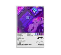 NWQV Att. by Young Miko - Póster decorativo para pared, pintura para dormitorio, 30 x 45 cm, estilo sin marco