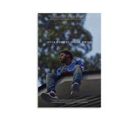 NWQV J Cole - Póster decorativo para portada de álbum, pintura decorativa para dormitorio, 40 x 60 cm, estilo sin marco