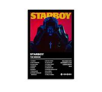 NWQV The Poster Weeknd - Póster de álbum de música para pared, pintura decorativa para dormitorio, 40 x 60 cm, estilo sin marco