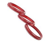 NWQZTS Auto Aire Acondicionado Ventilación Interruptor Botón Decoración Cubierta Anillo Adhesivo, para Jeep, para Renegade 2015 2016 2017 2018 Rejilla de ventilación(Red)