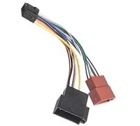 NWQZTS Cable ISO de radio estéreo de coche, para Alpine JVC Radio, para ISO Radio Play Conector Adaptador de cableado de coche Cable adaptador de radio para coche