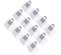NWQZTS Cepillo lateral principal trapo de fregona bolsa de polvo repuestos para aspiradora robot, para Roborock, para Q7 Max Q7 Max+ Q7 Plus T8, Filtro Hepa Kit de robot aspirador(12Pcs)
