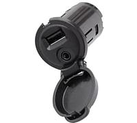 NWQZTS Interfaz USB AUX del Coche Adaptador Auxiliar Enchufe USB, para Peugeot, para Citroen Car 96647952XT 96671143XT Conector electrónico para automóviles