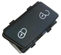 NWQZTS Interruptor de botón de bloqueo/desbloqueo de seguridad central, para VW, para Caddy, para Touran, 1T0 962 125B 1T0962125 1TD962125 Interruptor de desbloqueo de la puerta